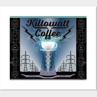 Killowatt Coffee Company Posters and Art